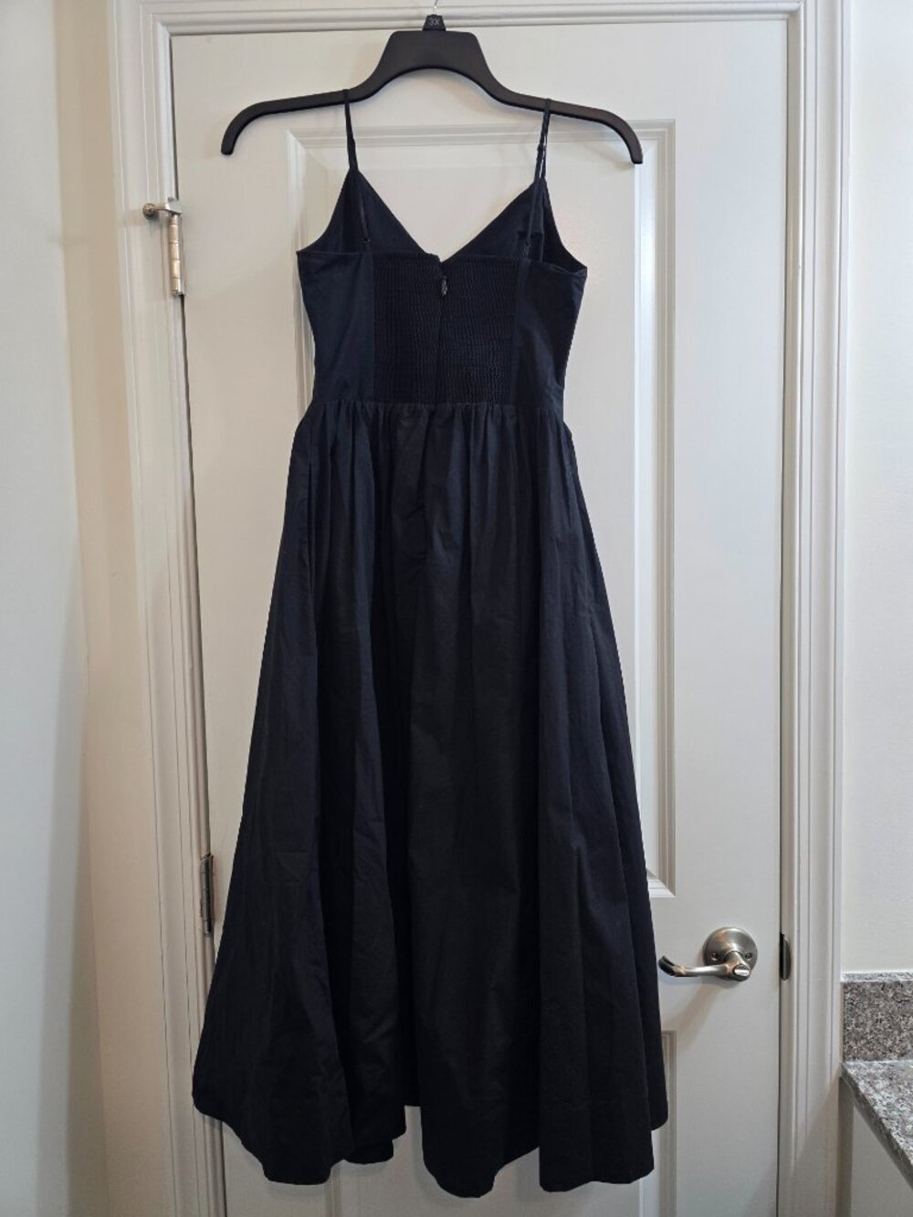 Aritzia Babaton Looksee Technique Poplin Midi Dress - Black - Picture 6 of 9